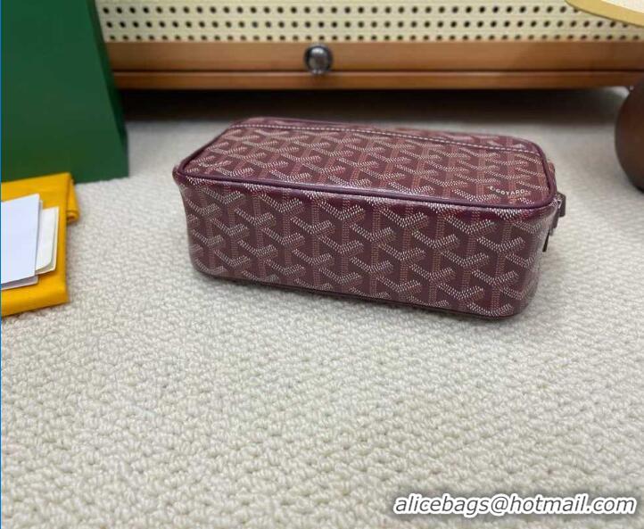 New Style Goyard Original Cap-Vert Camera Bag G45 Bungundy