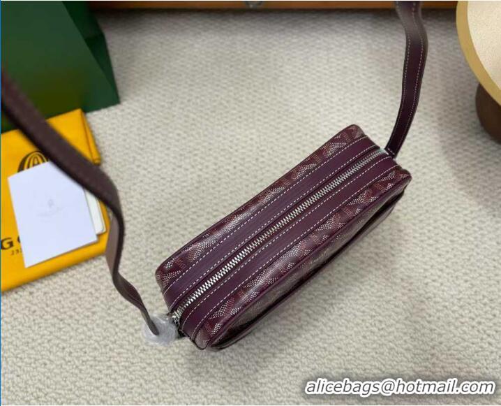 New Style Goyard Original Cap-Vert Camera Bag G45 Bungundy