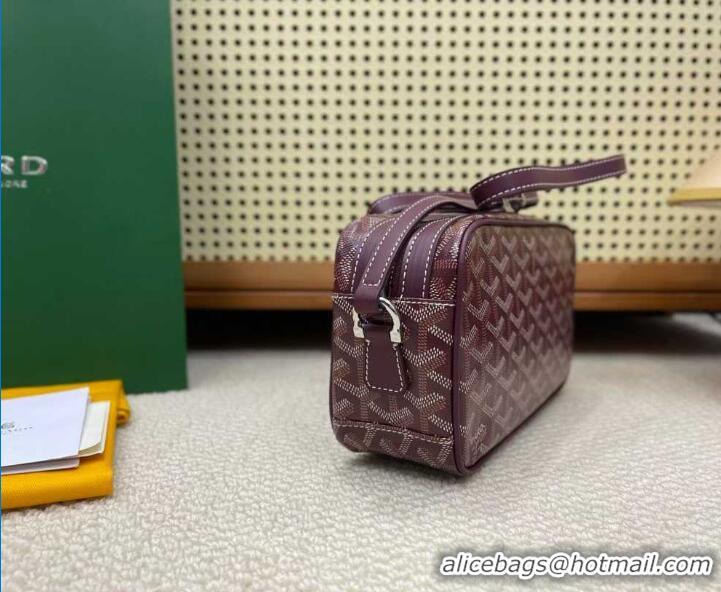 New Style Goyard Original Cap-Vert Camera Bag G45 Bungundy
