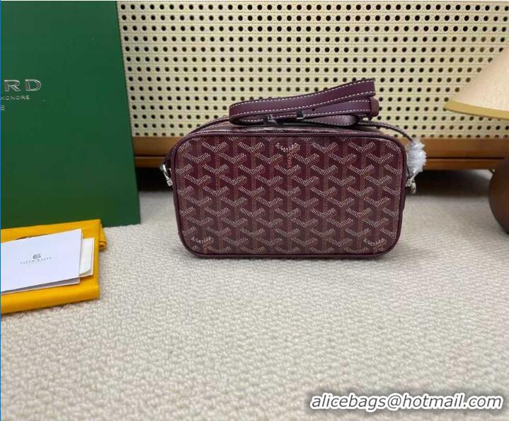 New Style Goyard Original Cap-Vert Camera Bag G45 Bungundy