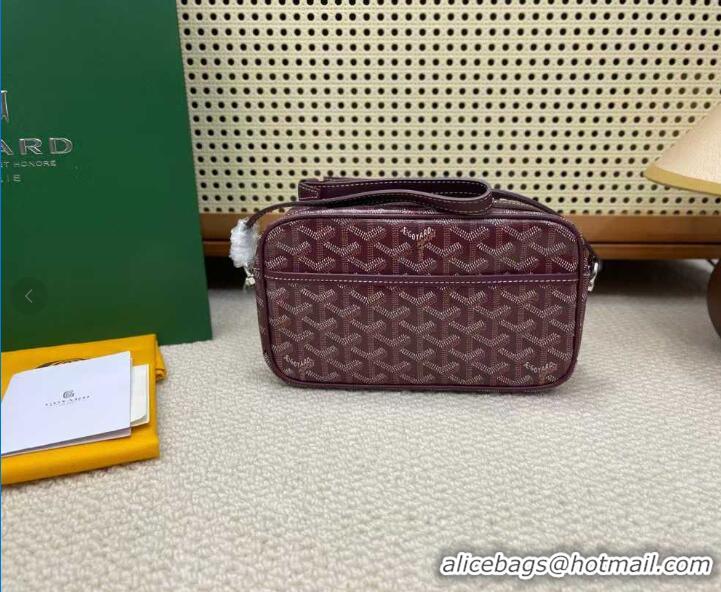 New Style Goyard Original Cap-Vert Camera Bag G45 Bungundy