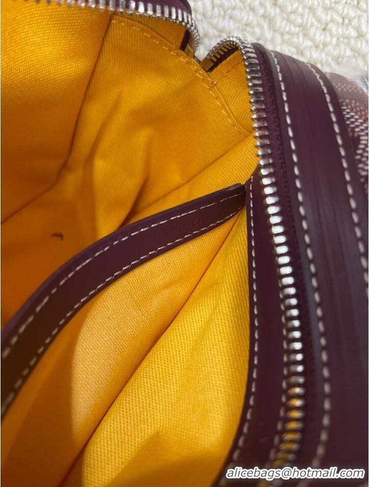 New Style Goyard Original Cap-Vert Camera Bag G45 Bungundy