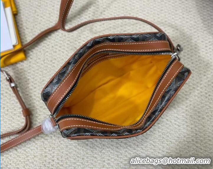 Buy Inexpensive Goyard Original Cap-Vert Camera Bag G45 Black And Tan