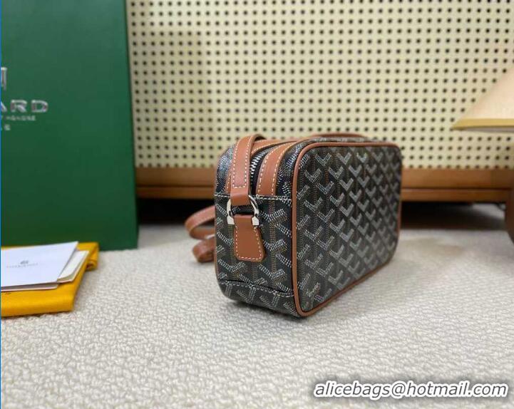 Buy Inexpensive Goyard Original Cap-Vert Camera Bag G45 Black And Tan