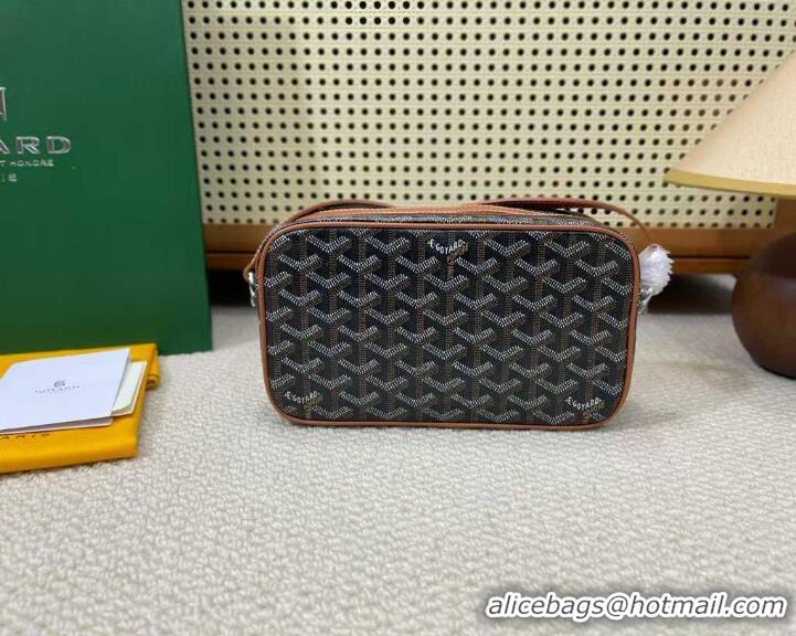 Buy Inexpensive Goyard Original Cap-Vert Camera Bag G45 Black And Tan