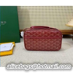 Unique Discount Goyard Original Cap-Vert Camera Bag G45 Red