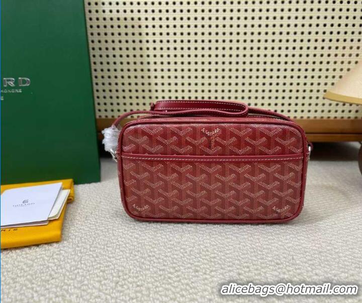 Unique Discount Goyard Original Cap-Vert Camera Bag G45 Red