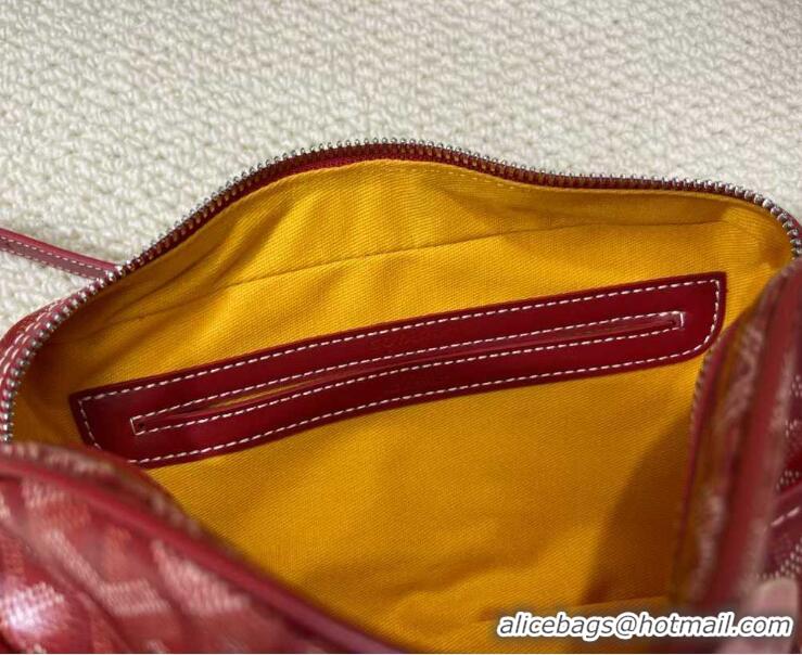 Unique Discount Goyard Original Cap-Vert Camera Bag G45 Red