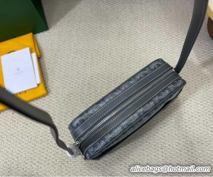 Top Sale Goyard Original Cap-Vert Camera Bag G45 Dark Grey