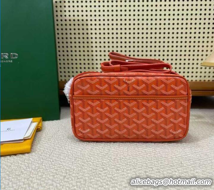 Classic Cheapest Goyard Original Cap-Vert Camera Bag G45 Orange