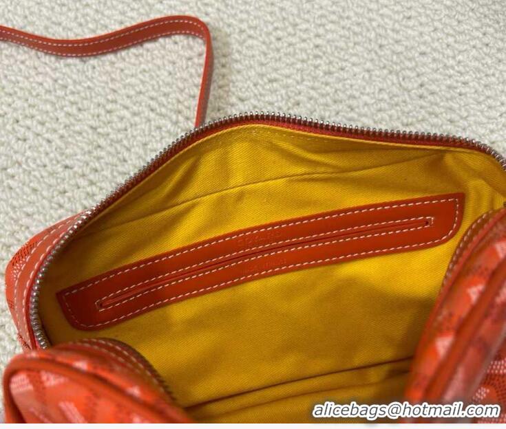 Classic Cheapest Goyard Original Cap-Vert Camera Bag G45 Orange