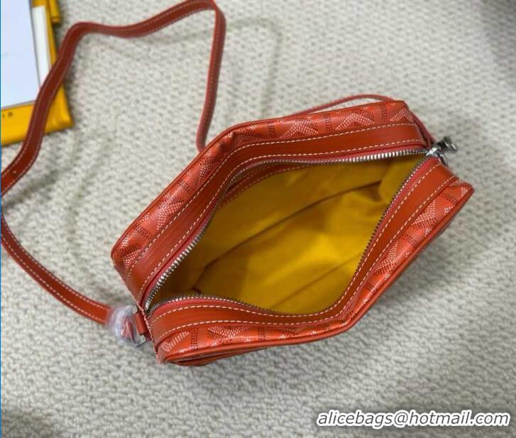 Classic Cheapest Goyard Original Cap-Vert Camera Bag G45 Orange