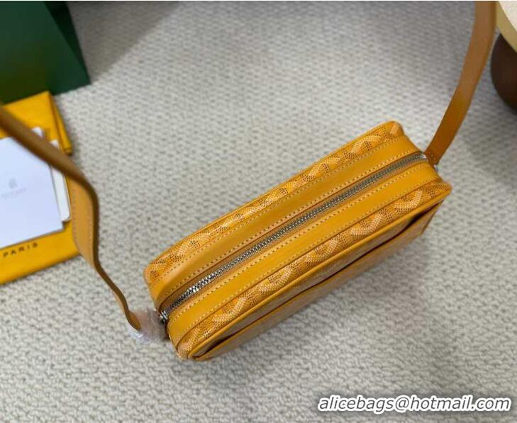 Hot Sell Discount Goyard Original Cap-Vert Camera Bag G45 Yellow