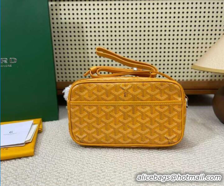 Hot Sell Discount Goyard Original Cap-Vert Camera Bag G45 Yellow