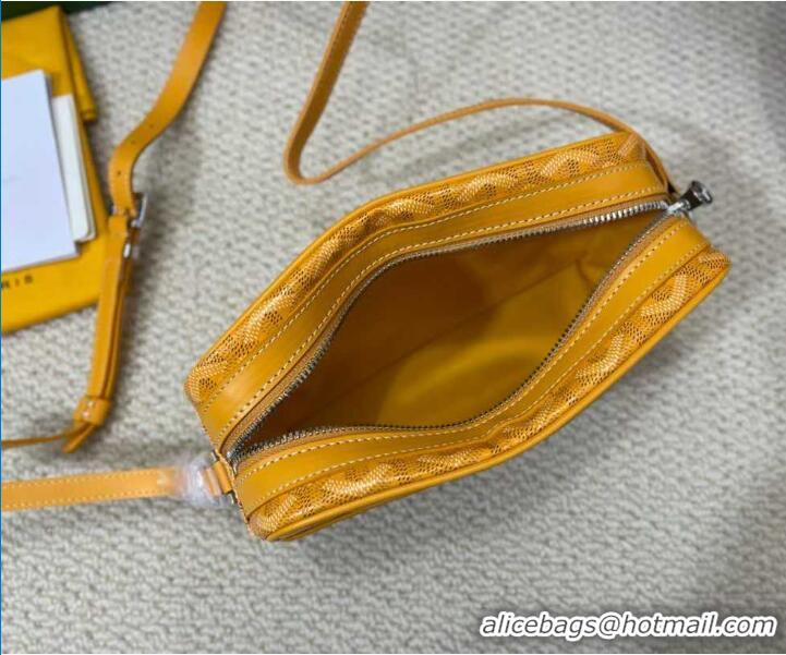 Hot Sell Discount Goyard Original Cap-Vert Camera Bag G45 Yellow