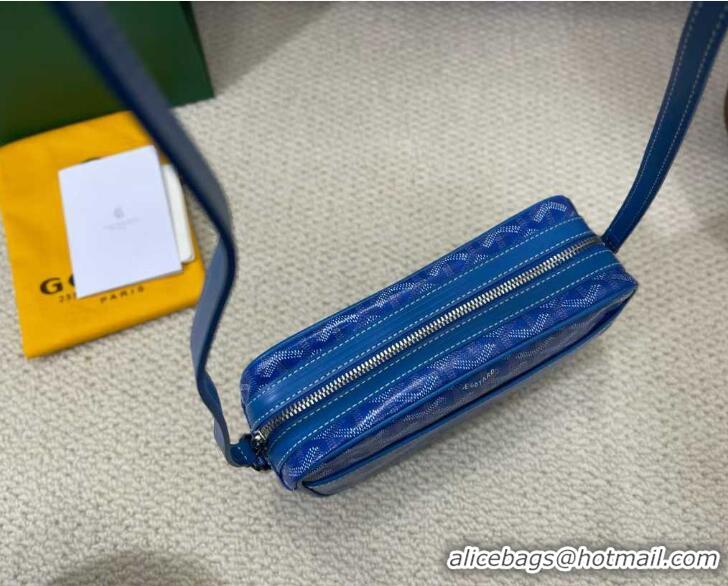 Purchase Grade Quality Goyard Original Cap-Vert Camera Bag G45 Light Blue
