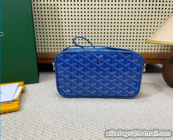 Purchase Grade Quality Goyard Original Cap-Vert Camera Bag G45 Light Blue