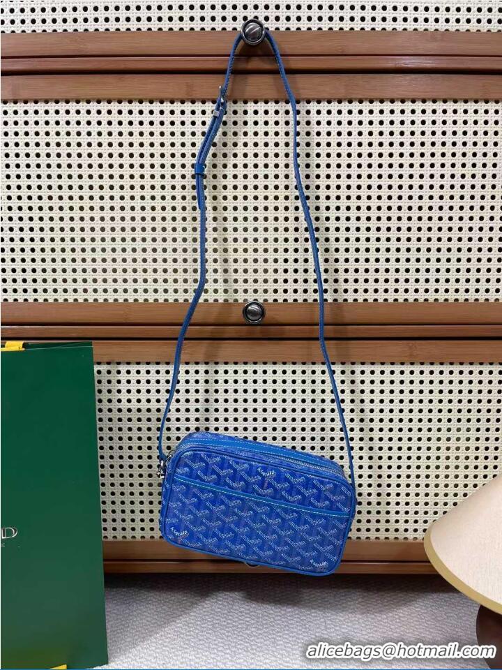 Purchase Grade Quality Goyard Original Cap-Vert Camera Bag G45 Light Blue