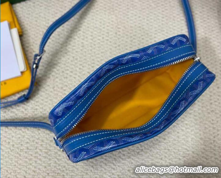 Purchase Grade Quality Goyard Original Cap-Vert Camera Bag G45 Light Blue