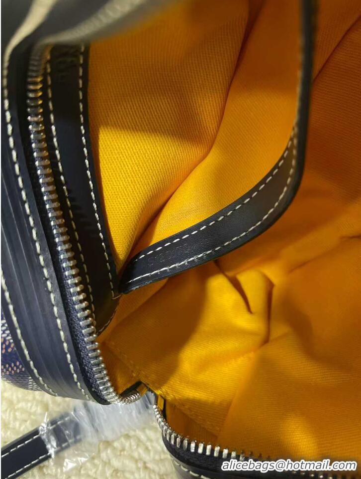 Best Grade Goyard Original Cap-Vert Camera Bag G45 Navy Blue