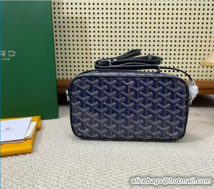 Best Grade Goyard Original Cap-Vert Camera Bag G45 Navy Blue