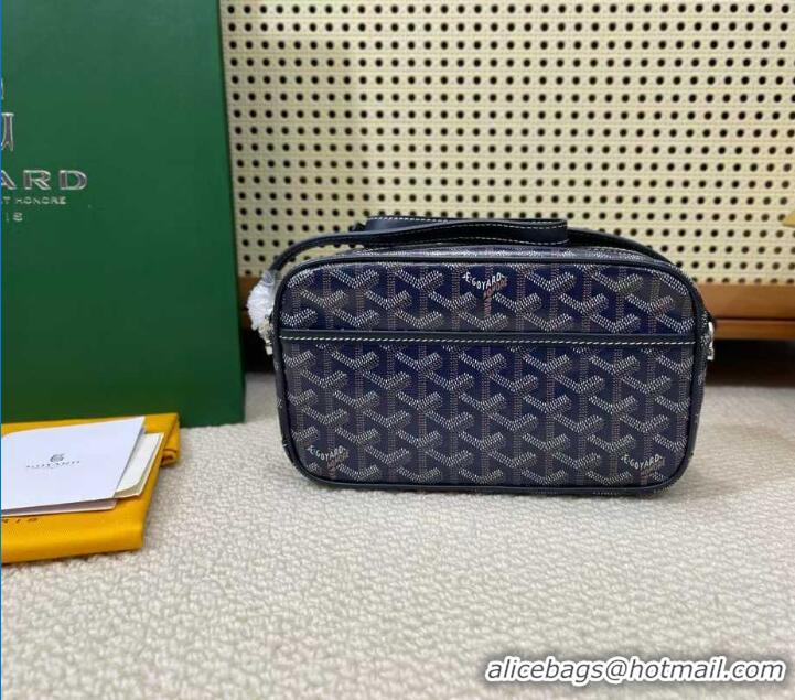 Best Grade Goyard Original Cap-Vert Camera Bag G45 Navy Blue