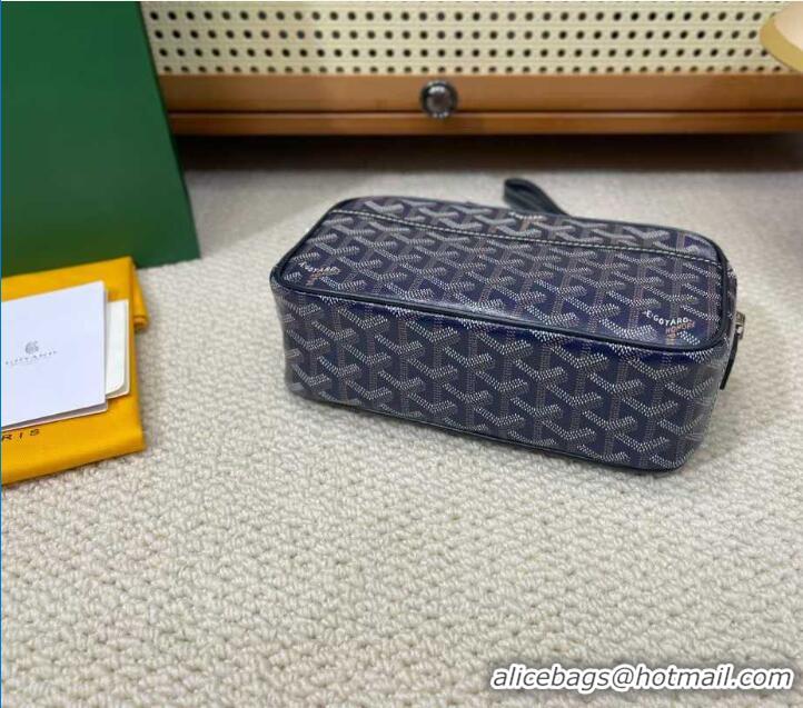 Best Grade Goyard Original Cap-Vert Camera Bag G45 Navy Blue