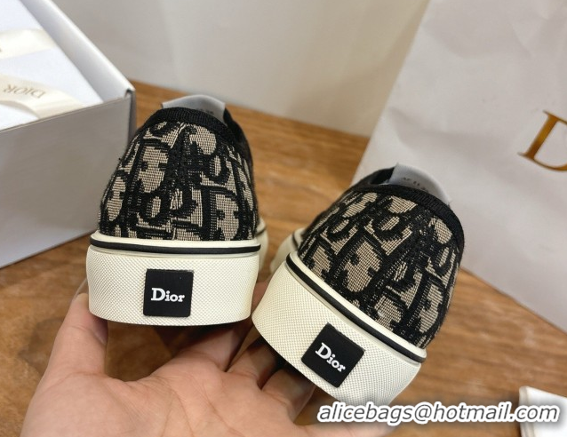 Low Cost Dior Saltwind Sneakers 3cm in Dior Oblique Embroidered Cotton Blue 2026 0303035