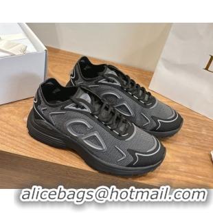 Best Product Dior B30 Countdown Tech Sneakers in Semi-Transparent Mesh, Technical Fabric and Rubber Black/Grey 2026 0303