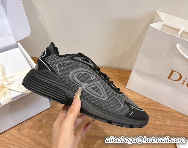 Best Product Dior B30 Countdown Tech Sneakers in Semi-Transparent Mesh, Technical Fabric and Rubber Black/Grey 2026 0303
