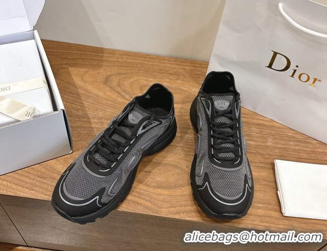 Best Product Dior B30 Countdown Tech Sneakers in Semi-Transparent Mesh, Technical Fabric and Rubber Black/Grey 2026 0303