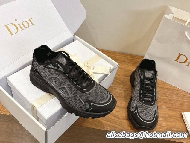 Best Product Dior B30 Countdown Tech Sneakers in Semi-Transparent Mesh, Technical Fabric and Rubber Black/Grey 2026 0303