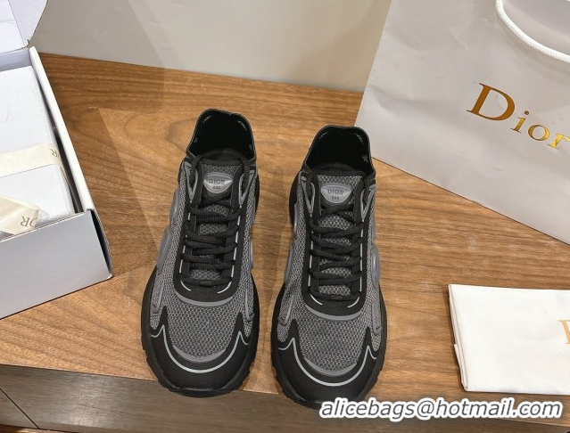 Best Product Dior B30 Countdown Tech Sneakers in Semi-Transparent Mesh, Technical Fabric and Rubber Black/Grey 2026 0303