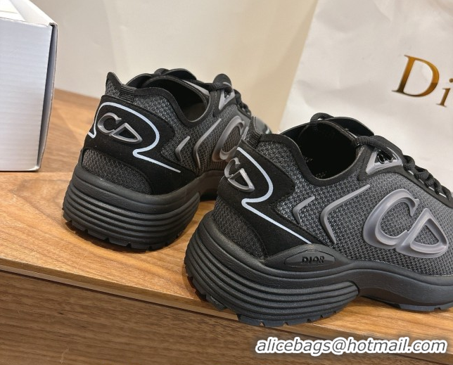Best Product Dior B30 Countdown Tech Sneakers in Semi-Transparent Mesh, Technical Fabric and Rubber Black/Grey 2026 0303