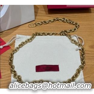 Good Product Valentino Gold-Tone Chain Belt V0618 2025