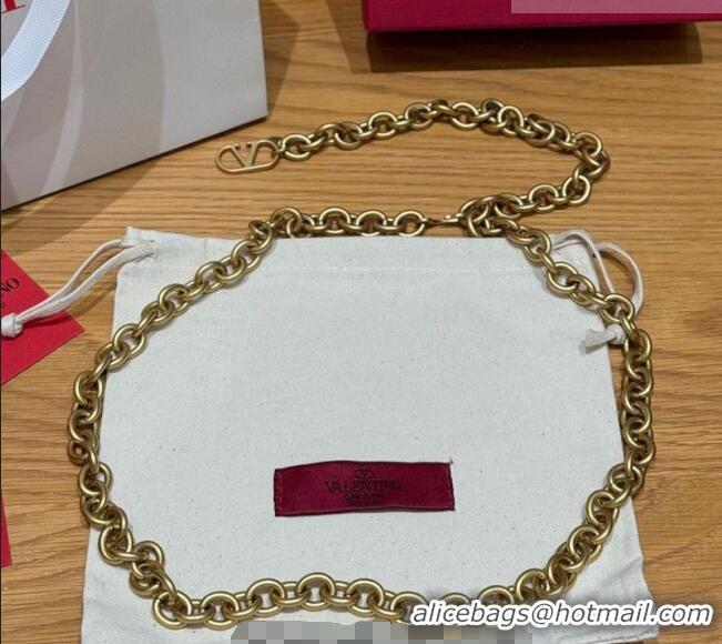 Good Product Valentino Gold-Tone Chain Belt V0618 2025