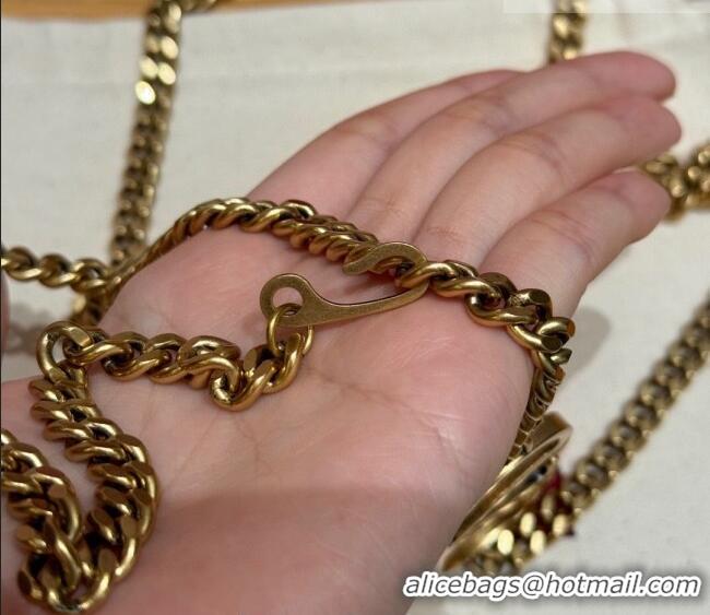 Good Quality Valentino Gold-Tone Chain Belt V0618 2025