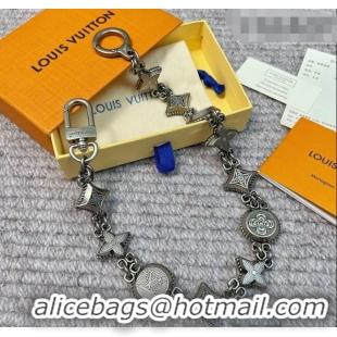 Luxury Cheap Louis Vuitton Western Chain Belt and Bag Charm M02013 Silver 2025