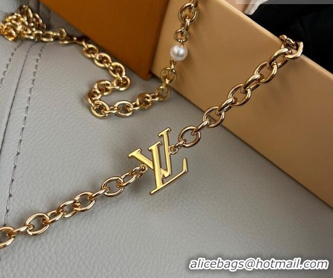 Luxury Discount Louis Vuitton Chain Belt 0317 Gold 2025