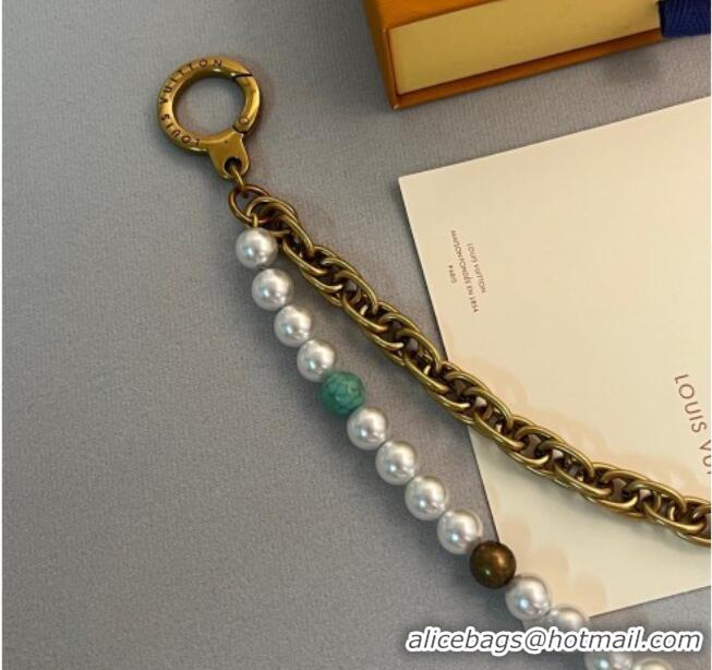 Big Discount Louis Vuitton Pearls Chain Belt and Bag Charm M02606 Aged Gold/Others 2025