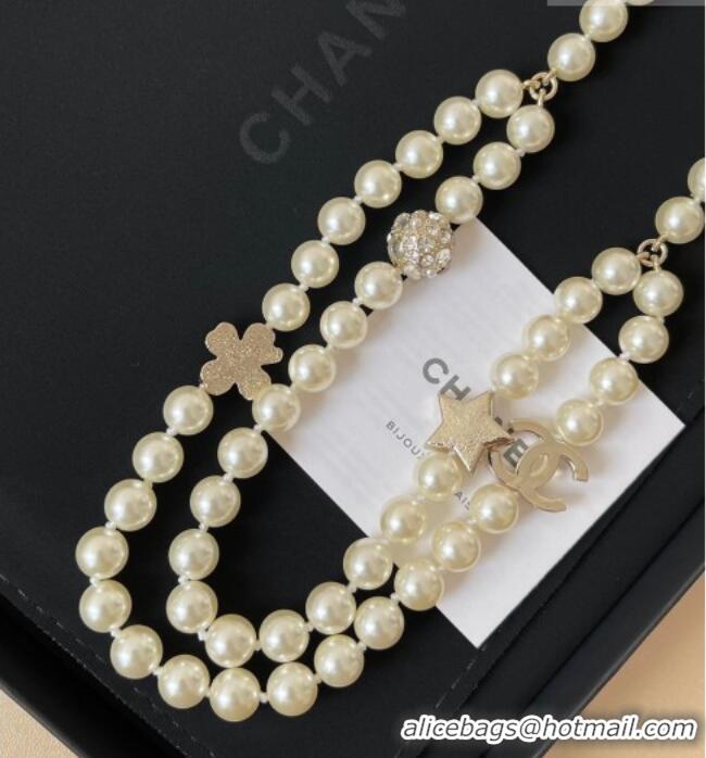 Luxury Cheap Louis Vuitton Pearls Chain Belt LV050906 2025