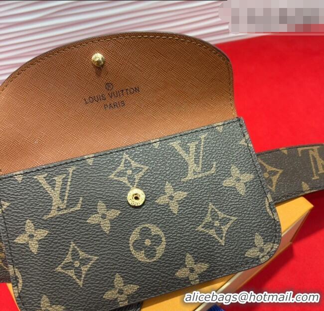 Buy Fashionable Louis Vuitton Monogram Pouch Belt 3cm 0618 2025