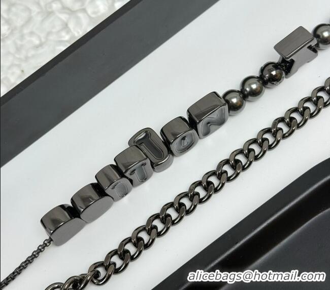 Top Grade Louis Vuitton Chain Belt LV070307 Black 2025