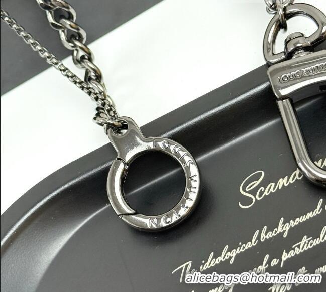 Top Grade Louis Vuitton Chain Belt LV070307 Black 2025