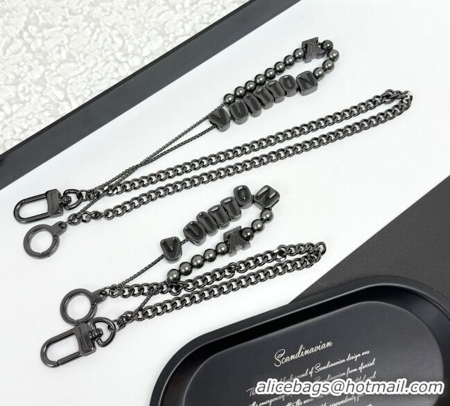 Top Grade Louis Vuitton Chain Belt LV070307 Black 2025