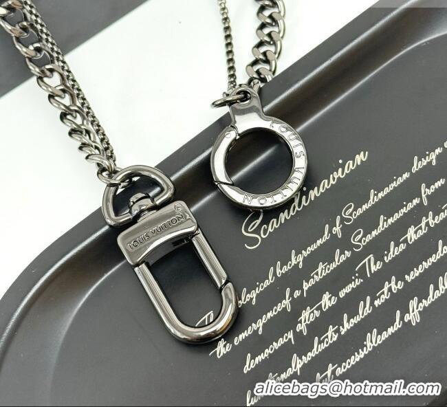 Modern Classic Louis Vuitton Chain Belt LV070309 Black 2025