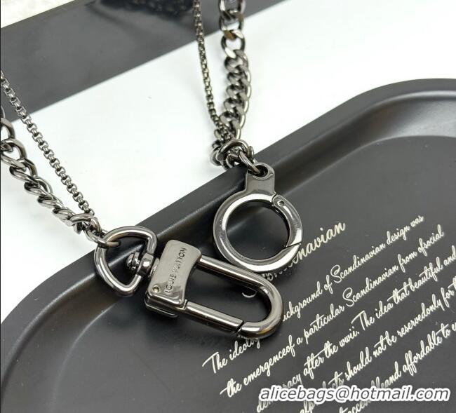 Modern Classic Louis Vuitton Chain Belt LV070309 Black 2025