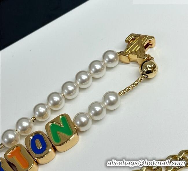 Buy Fashionable Louis Vuitton Chain Belt LV070310 Gold 2025