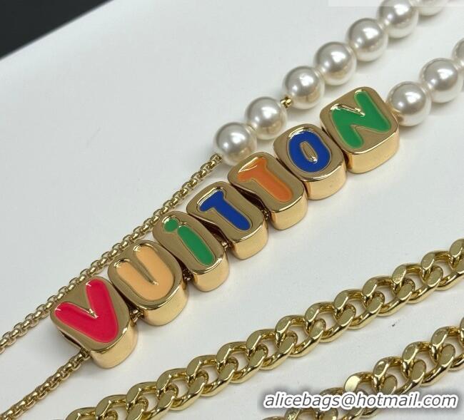 Buy Fashionable Louis Vuitton Chain Belt LV070310 Gold 2025