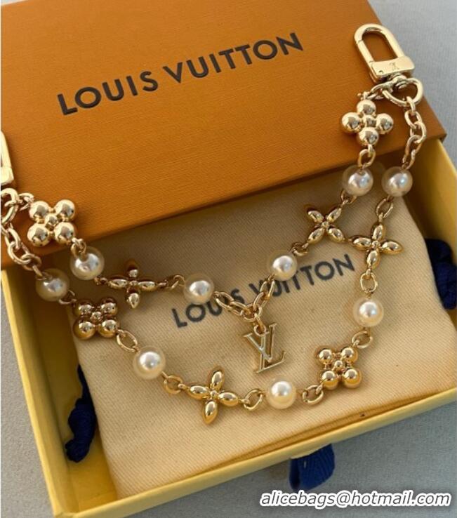 Top Design Louis Vuitton Chain Belt and Bag Charm LV070315 Gold 2025